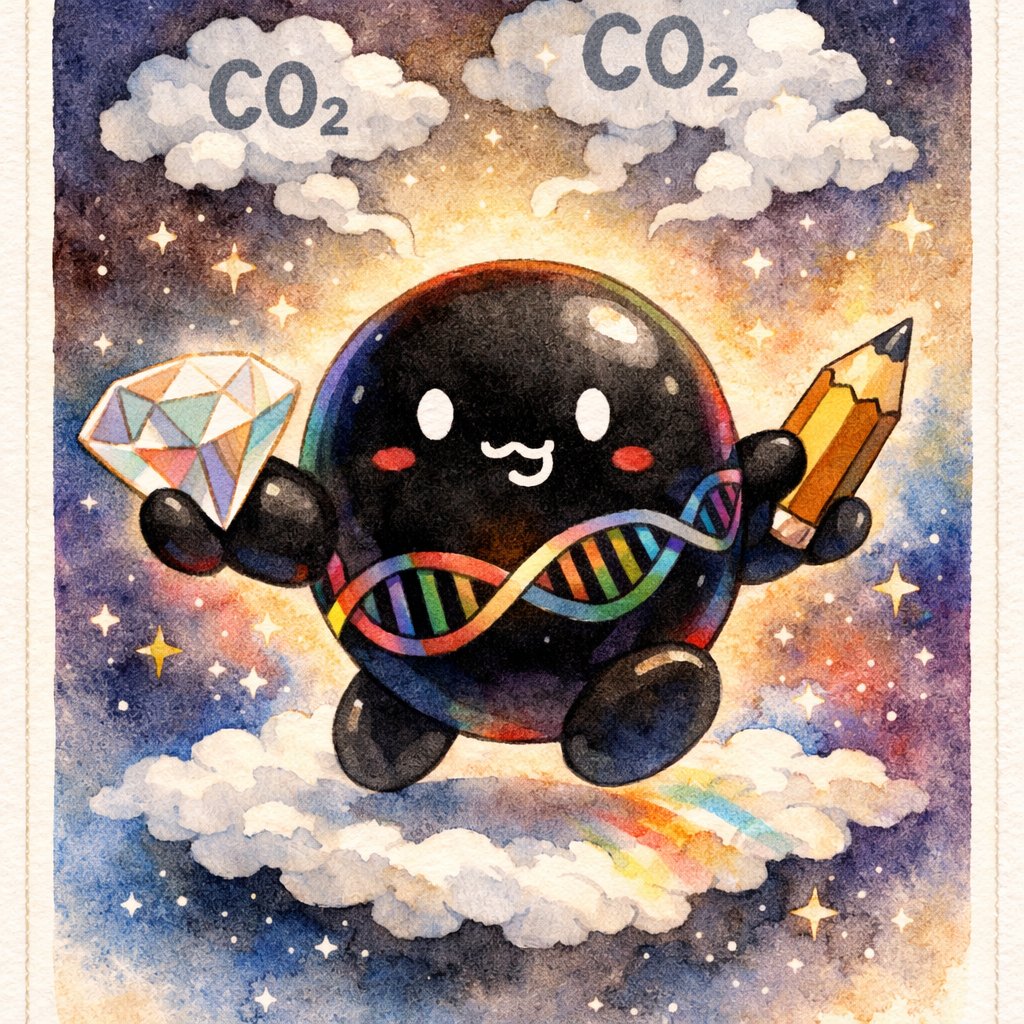 カーボン — ダイヤと鉛筆とDNA