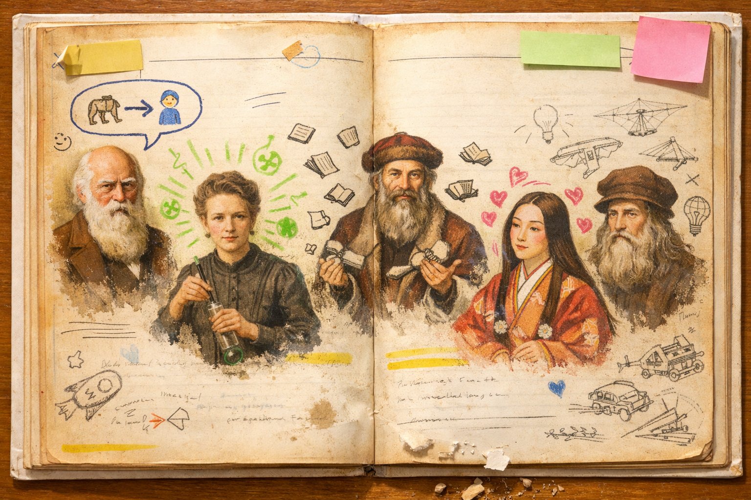 いじんたちの じこしょうかい