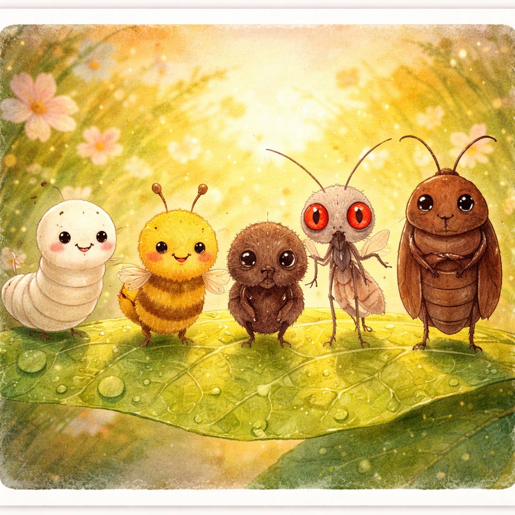 むしたちの じこしょうかい