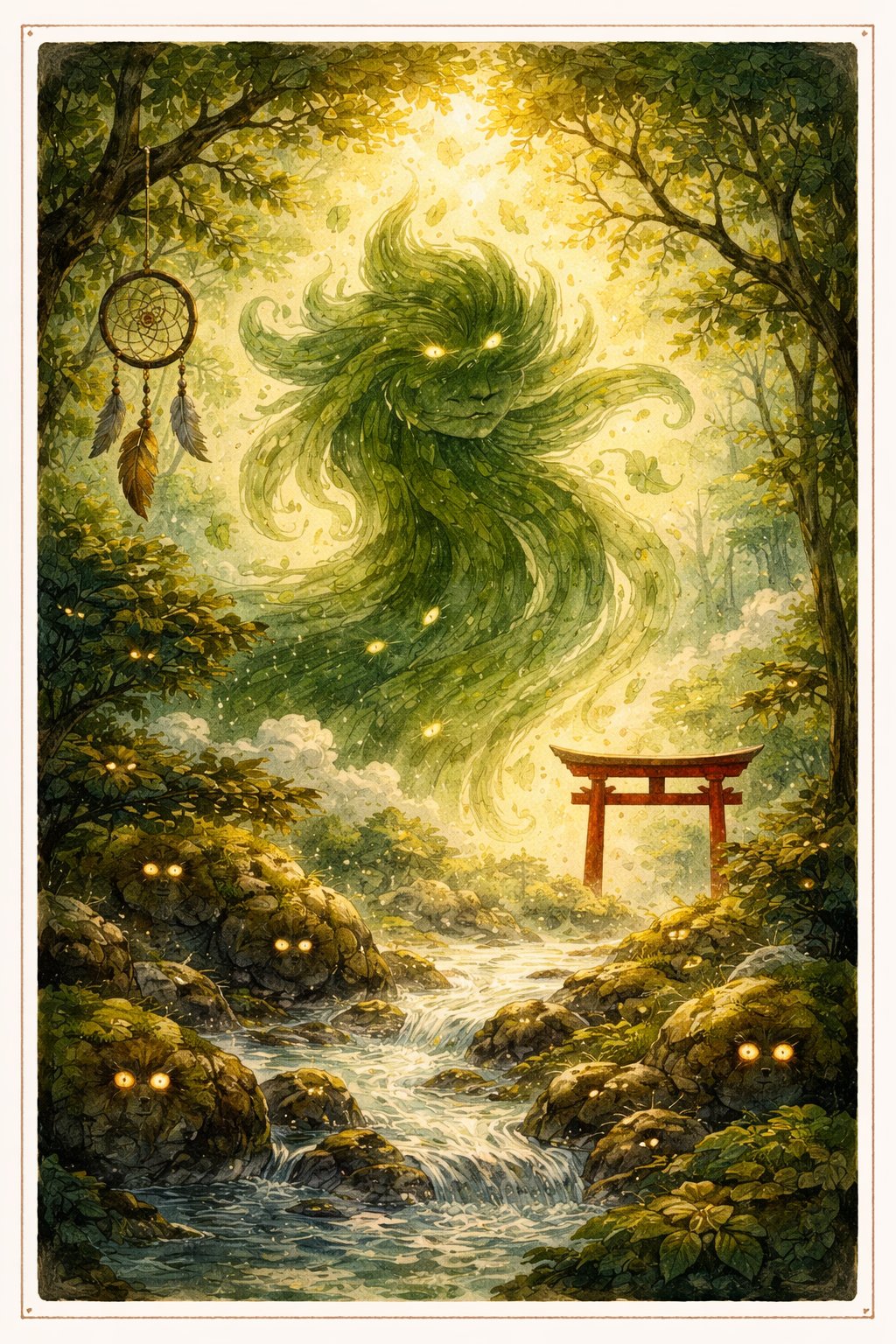 アニマ — 森の精霊と鳥居